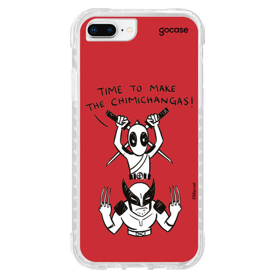 Capinha para celular  Deadpool & Wolverine - Chimichangas!