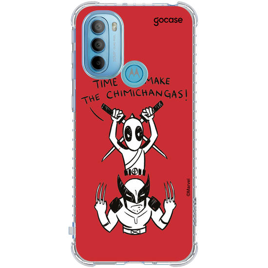 Capinha para celular  Deadpool & Wolverine - Chimichangas!