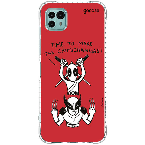 Capinha para celular  Deadpool & Wolverine - Chimichangas!
