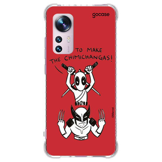 Capinha para celular  Deadpool & Wolverine - Chimichangas!