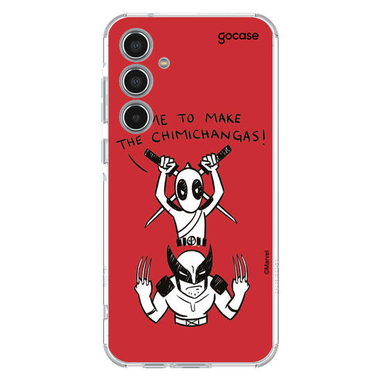 Capinha para celular  Deadpool & Wolverine - Chimichangas!