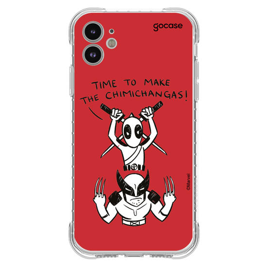 Capinha para celular  Deadpool & Wolverine - Chimichangas!