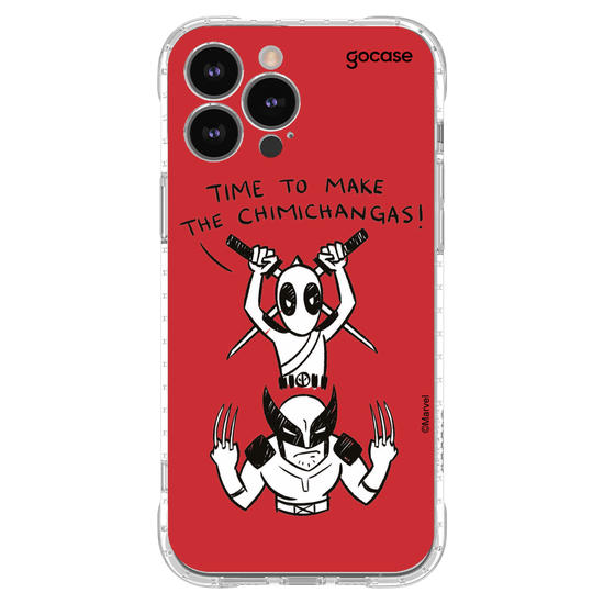 Capinha para celular  Deadpool & Wolverine - Chimichangas!