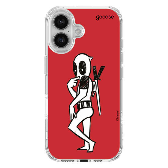 Capinha para celular  Deadpool & Wolverine - Super Sexy Rabisco