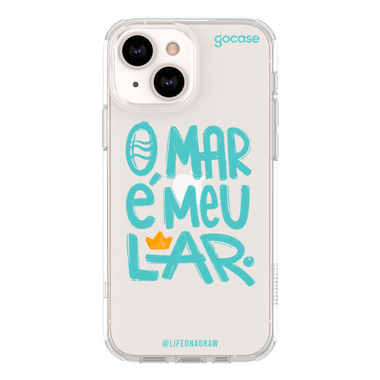 Capinha para celular O Mar é Meu Lar