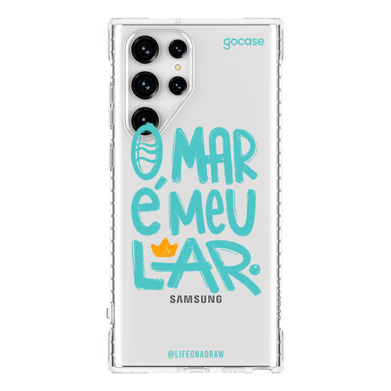 Capinha para celular O Mar é Meu Lar