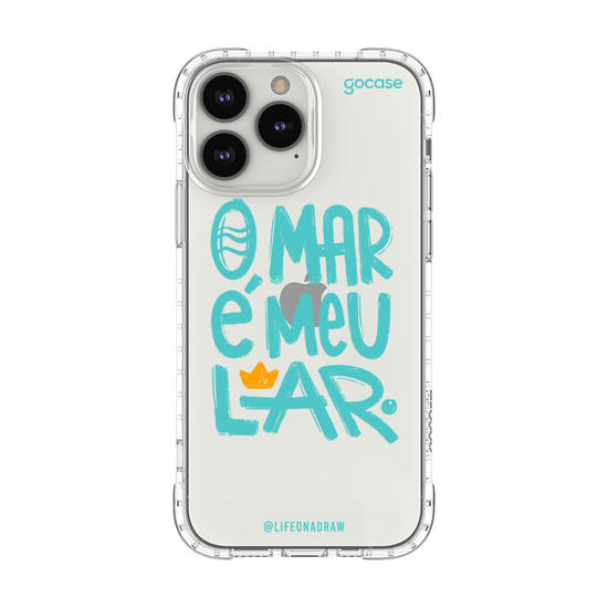 Capinha para celular O Mar é Meu Lar
