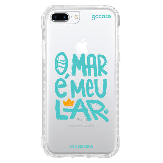 Capinha para celular O Mar é Meu Lar