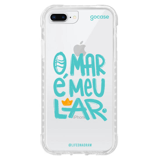 Capinha para celular O Mar é Meu Lar