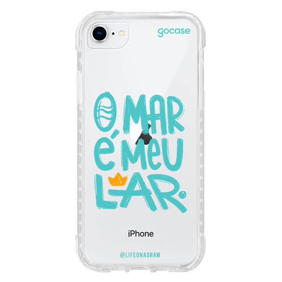 Capinha para celular O Mar é Meu Lar