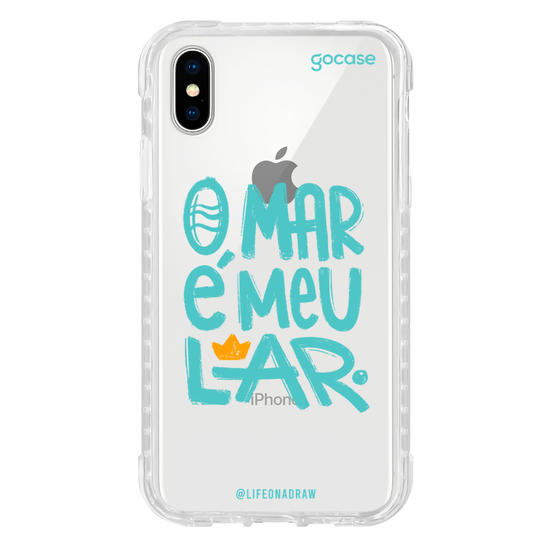 Capinha para celular O Mar é Meu Lar