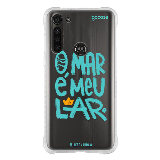 Capinha para celular O Mar é Meu Lar