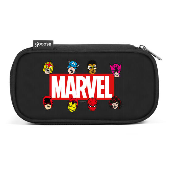 Estojo Box Fun - Marvel - Cute Logo