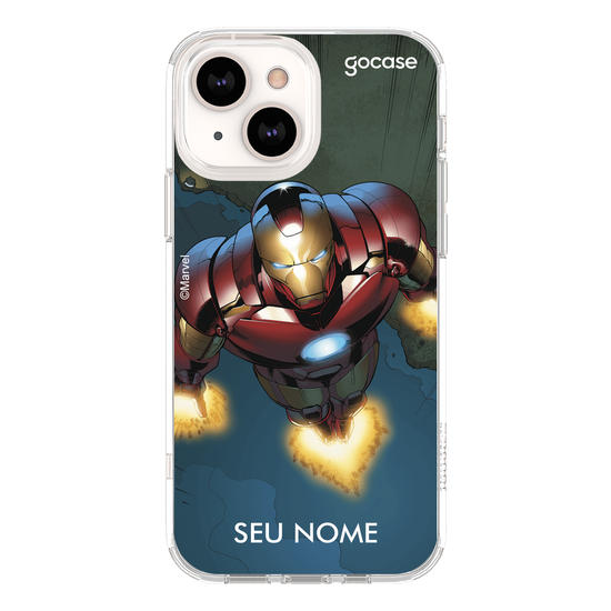 Capinha para celular Homem de Ferro - Avante Homem de Ferro!