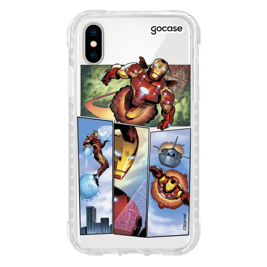 Capinha para celular Marvel - Homem de Ferro Página HQ