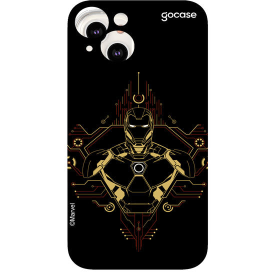 Capinha para celular Homem de Ferro - Tecnologia Stark