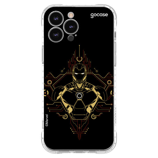 Capinha para celular Homem de Ferro - Tecnologia Stark