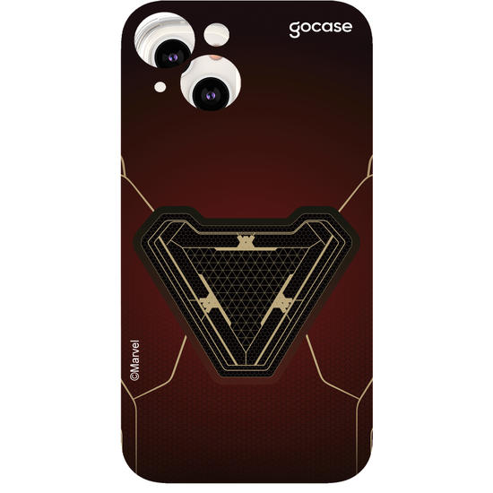 Capinha para celular Homem de Ferro - Coração