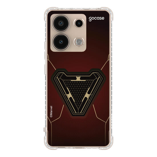 Capinha para celular Homem de Ferro - Coração