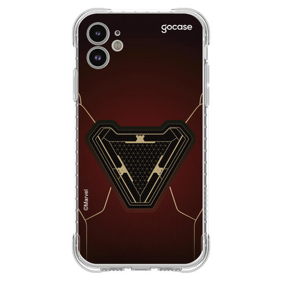 Capinha para celular Homem de Ferro - Coração