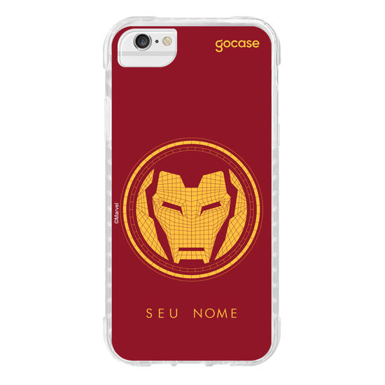 Capinha para celular Homem de Ferro - Logo Style