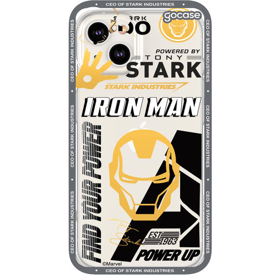 Capinha para celular  Homem de Ferro - Find Your Power