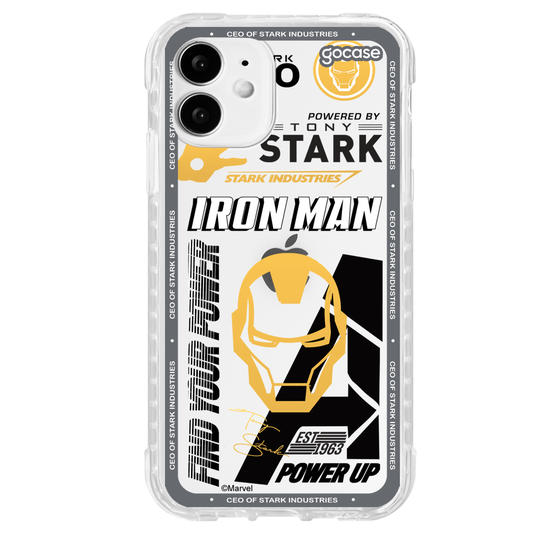 Capinha para celular  Homem de Ferro - Find Your Power