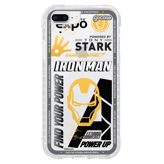 Capinha para celular  Homem de Ferro - Find Your Power