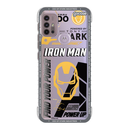 Capinha para celular  Homem de Ferro - Find Your Power