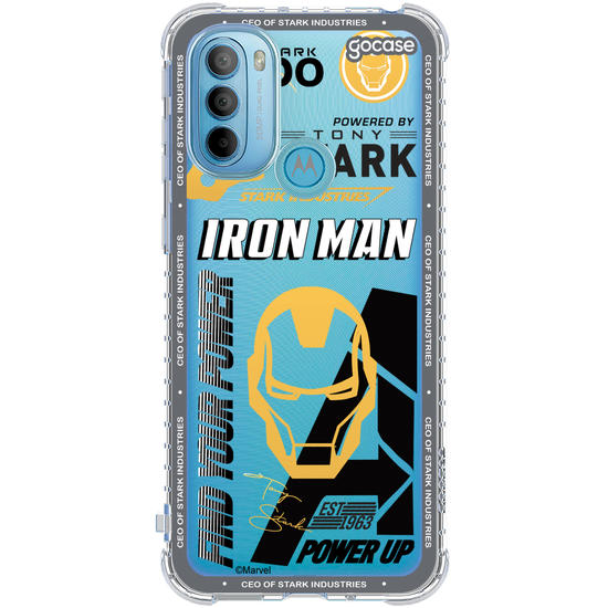 Capinha para celular  Homem de Ferro - Find Your Power