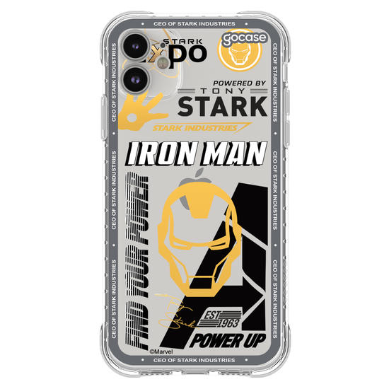 Capinha para celular  Homem de Ferro - Find Your Power