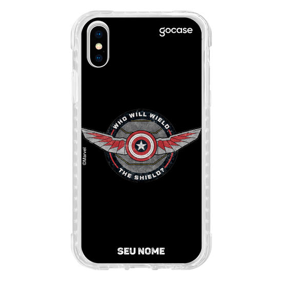 Capinha para celular Falcão e Soldado Invernal - Who Will Wield The Shield? 