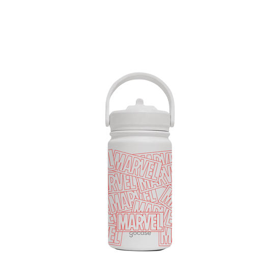 Garrafa Térmica Mini - Marvel Logo Carimbo