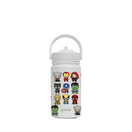 Garrafa Térmica Mini - Marvel - Pattern Cute