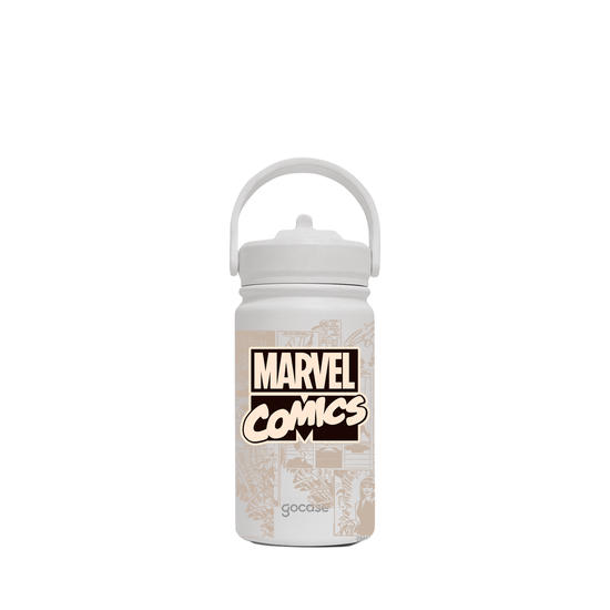 Garrafa Térmica Mini - Marvel Comics - Vintage Logo
