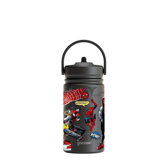 Garrafa Térmica Mini + Ebook - Spider Man - Colagem