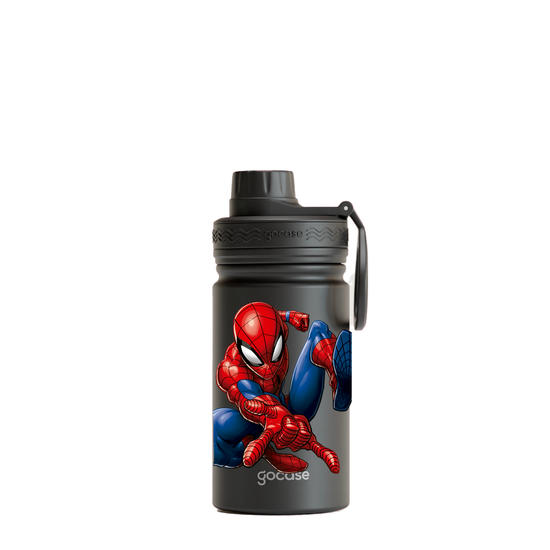Garrafa Térmica Mini + Ebook - Homem-Aranha Classic