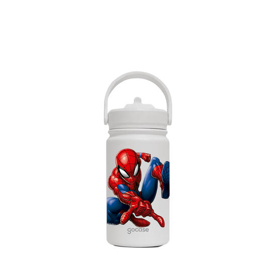 Garrafa Térmica Mini + Ebook - Homem-Aranha Classic