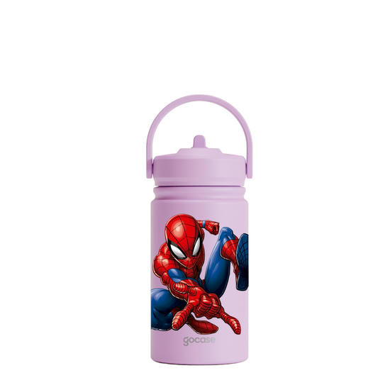 Garrafa Térmica Mini + Ebook - Homem-Aranha Classic