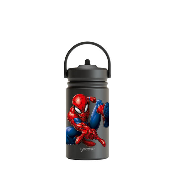 Garrafa Térmica Mini + Ebook - Homem-Aranha Classic