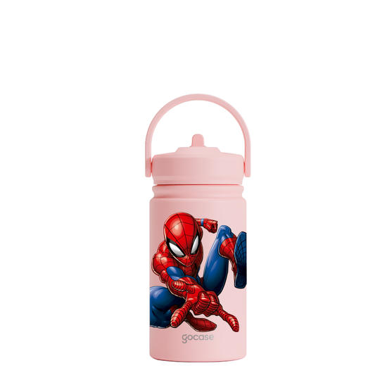 Garrafa Térmica Mini + Ebook - Homem-Aranha Classic