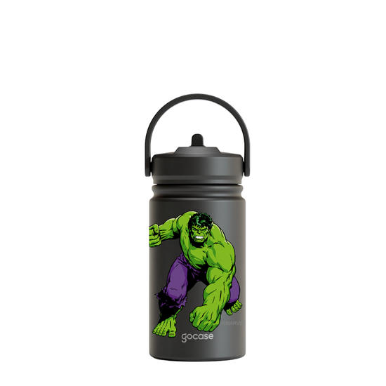 Garrafa Térmica Mini + Ebook - Hulk Classic