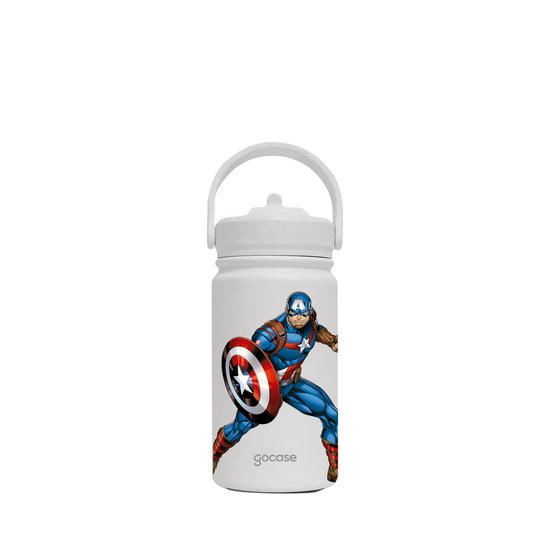 Garrafa Térmica Mini - Capitão América Classic