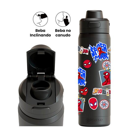 Garrafa Térmica Flip Pro - Spider Pop Mix