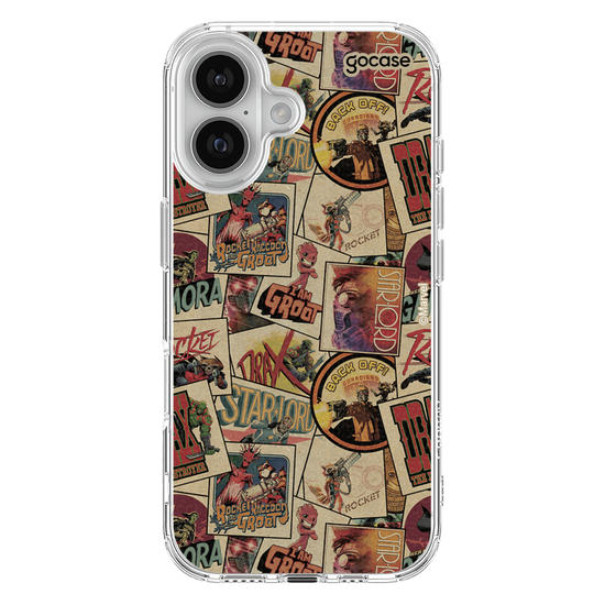 Capinha para celular Guardiões da Galáxia - Vintage