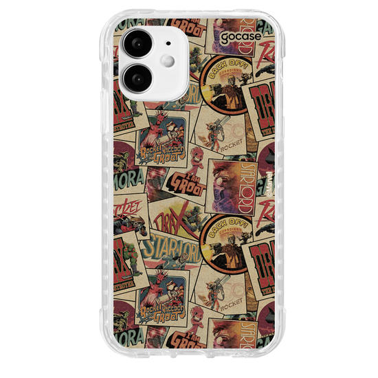 Capinha para celular Guardiões da Galáxia - Vintage