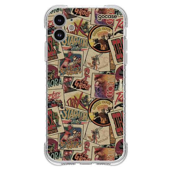 Capinha para celular Guardiões da Galáxia - Vintage