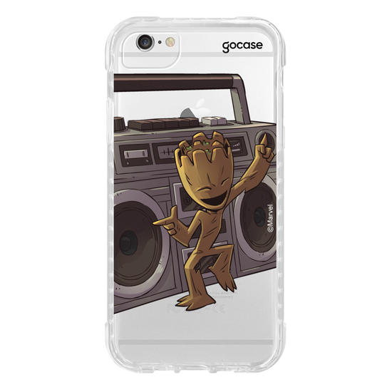 Capinha para celular Guardiões da Galáxia - Baby Groot Party