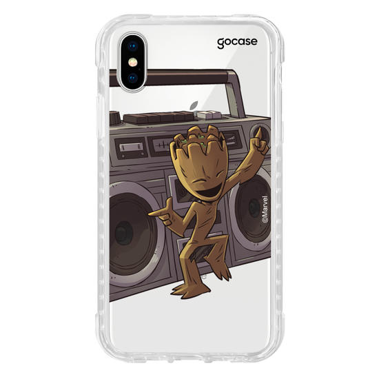 Capinha para celular Guardiões da Galáxia - Baby Groot Party