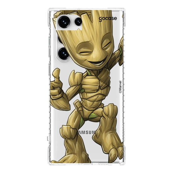 Capinha para celular Guardiões da Galáxia - Baby Groot Dancing